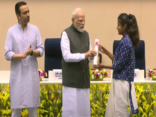 Image of: PM Modi Honors 46 ITI All-India Toppers at Kaushal Deekshant Samaroh
