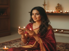 Image of: Transform Your Karwa Chauth Photos with Gemini Nano Banana AI