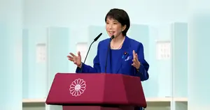 Image of: Japan's Ruling Party Elects Takaichi as Its First Female Leader