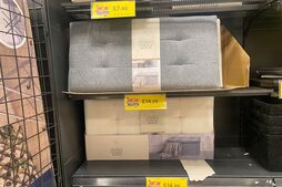 Image of: Discover the £14.99 Ottoman Storage Bench from Home Bargains