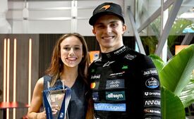 Image of: Exploring Oscar Piastri's Relationship with Lily Zneimer