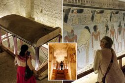Image of: Egypt Unveils the Tomb of Pharaoh Amenhotep III After Two Decades of Restoration
