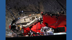 Image of: Medical Helicopter Crash on Sacramento Highway Leaves Three Injured