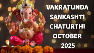 Image of: Vakratunda Sankashti Chaturthi 2025: Date, Significance, and Rituals