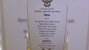 Image of: IAF's 93rd Anniversary Feast: A Culinary Tribute with a Message