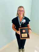 Image of: McLeod Health Honors Nicole Spencer with Merit Award