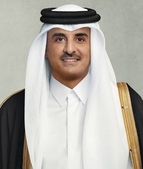 Image of: HH the Amir Congratulates Equatorial Guinea's President