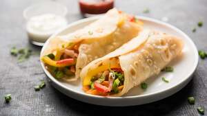 Image of: India's Kathi Roll Ranks Among the World's Best Wraps