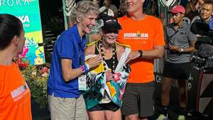 Image of: 80-Year-Old Woman Achieves Historic Ironman Completion