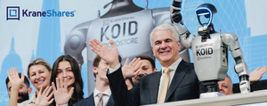 Image of: KraneShares Launches KOID ETF with Historic Humanoid Robot Bell-Ringing at LSE