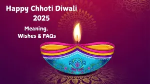 Image of: Chhoti Diwali 2025: Significance, Wishes, and Captions