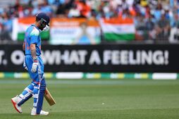 Image of: Virat Kohli's Intense Batting Session in Adelaide Ahead of 2nd ODI