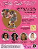 Image of: Join the Fight Against Breast Cancer: Table Talk Event This Saturday