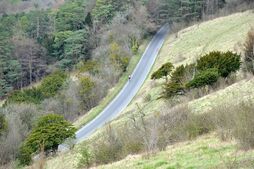 Image of: The Iconic Zig-Zag Road of Surrey: A Steep Adventure