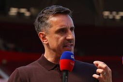Image of: Gary Neville Critiques Marcus Rashford's Performance Amid Transfer Talks