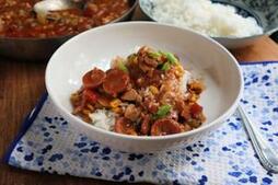 Image of: Gretchen's Table: Quick and Flavorful Roux-less Gumbo Recipe