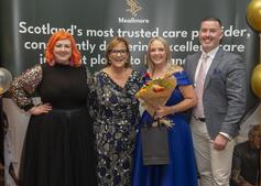 Image of: Honoring Dedication: Kincaid House Team Celebrates Award Wins