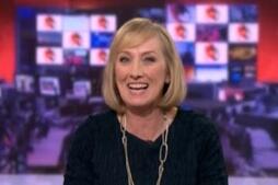 Image of: BBC Newsreader Martine Croxall Sparks Controversy