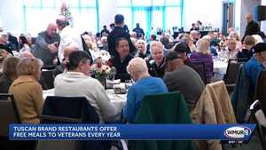 Image of: Veterans Honored with Free Meals at Tuscan Kitchen in Salem