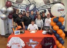 Image of: Cutter Warren Signs with UT-Rio Grande Valley for Baseball