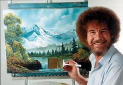 Image of: Bob Ross Paintings Fetch Over $600,000 at Auction for Public TV