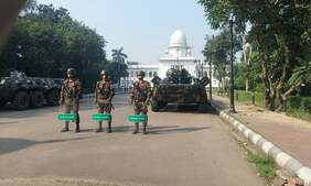 Image of: Awami League's Nationwide Shutdown Call in Bangladesh