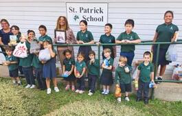 Image of: St. Patrick Catholic School Hosts Generous Food Drive for Thanksgiving