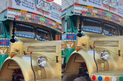 Image of: Punjabi Artwork Truck Ready to Make Waves on US Roads