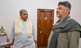 Image of: Siddaramaiah and Shivakumar Showcase Unity in Karnataka Politics