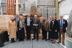 Image of: Regal Support for Gloucester Cathedral's Organ Restoration