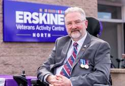 Image of: RAF Veteran Celebrates One Year at Erskine Veterans Activity Centre