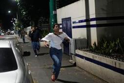 Image of: Behind the Lens: The Story of a Woman in Chaos Amidst Explosions