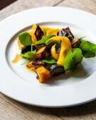 Image of: Delightful Roast Pumpkin and Pickled Walnut Salad Recipe