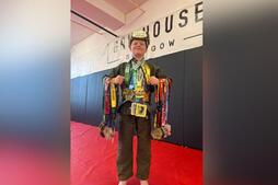 Image of: Inverkip's Young Martial Arts Star Shatters Record with 27 Medals