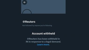 Reuters X Account Blocked in India Amid Controversy Over Tibet Report