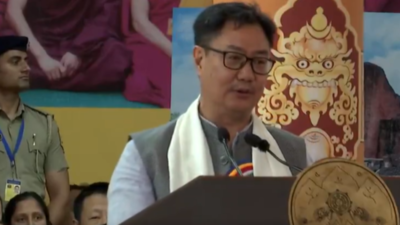 Image of: Kiren Rijiju Attends Dalai Lama’s 90th Birthday, Pledges to Follow Spiritual Guidance